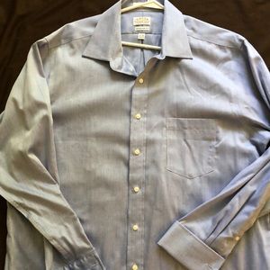 Men’s Button Down Dress Shirt with French Cuffs